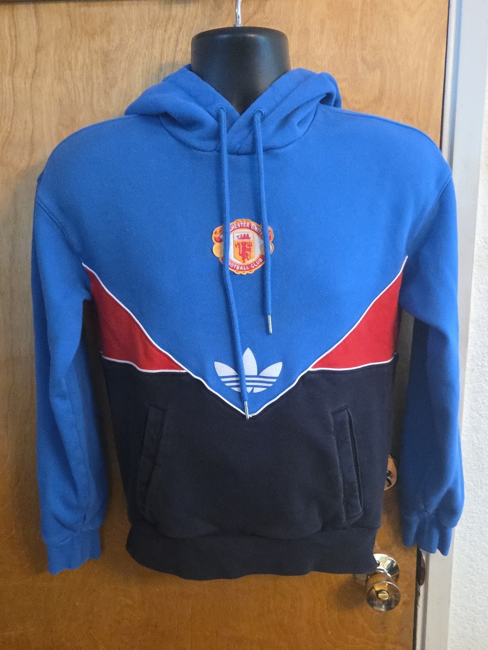Original Adidas Manchester United Hoodie Men Size Small
